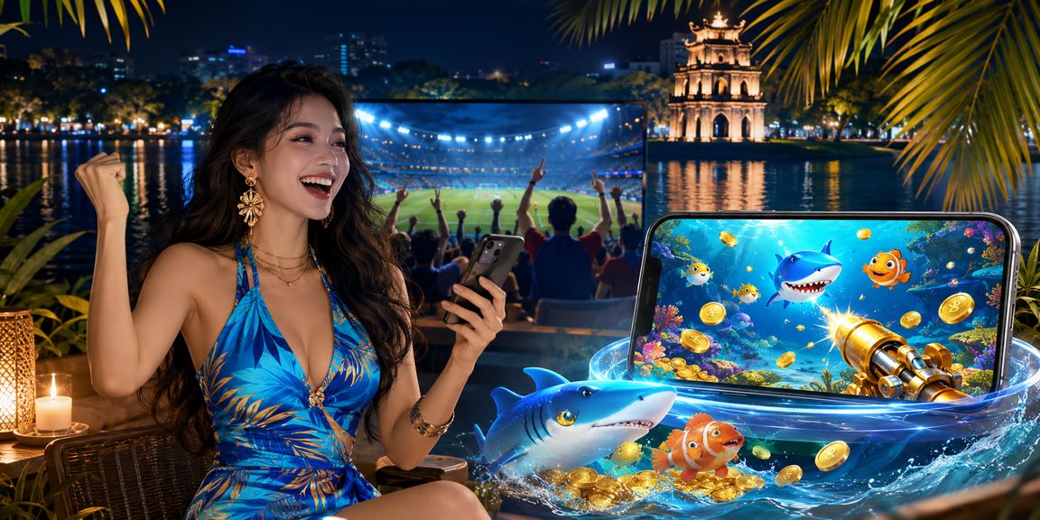 Khách hàng trải nghiệm cá cược bắn cá tại Hà Nội